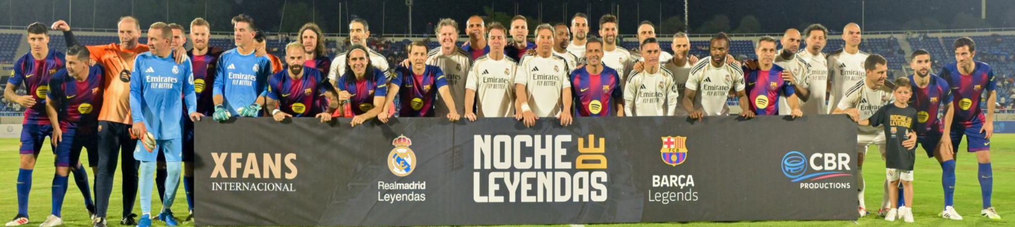 BARÇA LEGENDS × REAL MADRID LEYENDAS