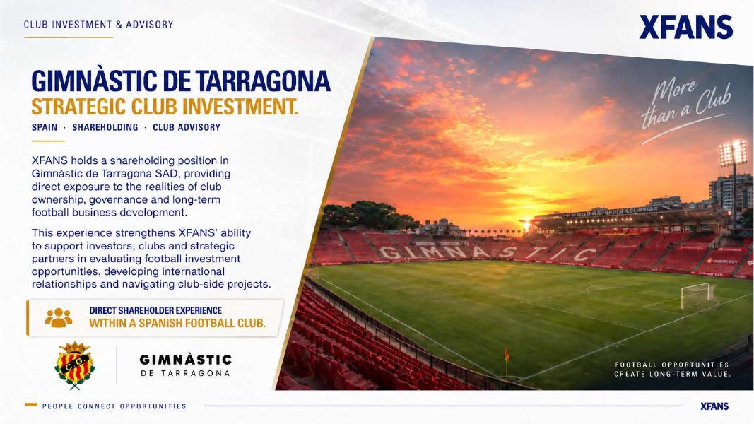 Gimnàstic de Tarragona — Strategic Club Investment