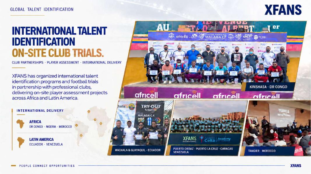 International Talent Identification — On-Site Club Trials
